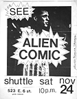 Alien Comic at Shuttle