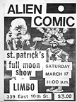 Alien Comic St. Patricks Full Moon Show at Limbo