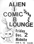 Alien Comic at Limbo Lounge