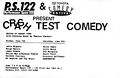 Crash Test Comedy at PS 122 with Idris Mignott, Paige Martin, James Godwin, Salley May with Susanne Poulin, Matthew Courtney, Mo Angelos and Peg Healy, Alien Comic, Scott Heron, Deb Margolin, Basil Twist, Patricia Hoffbauer and Dancenoise